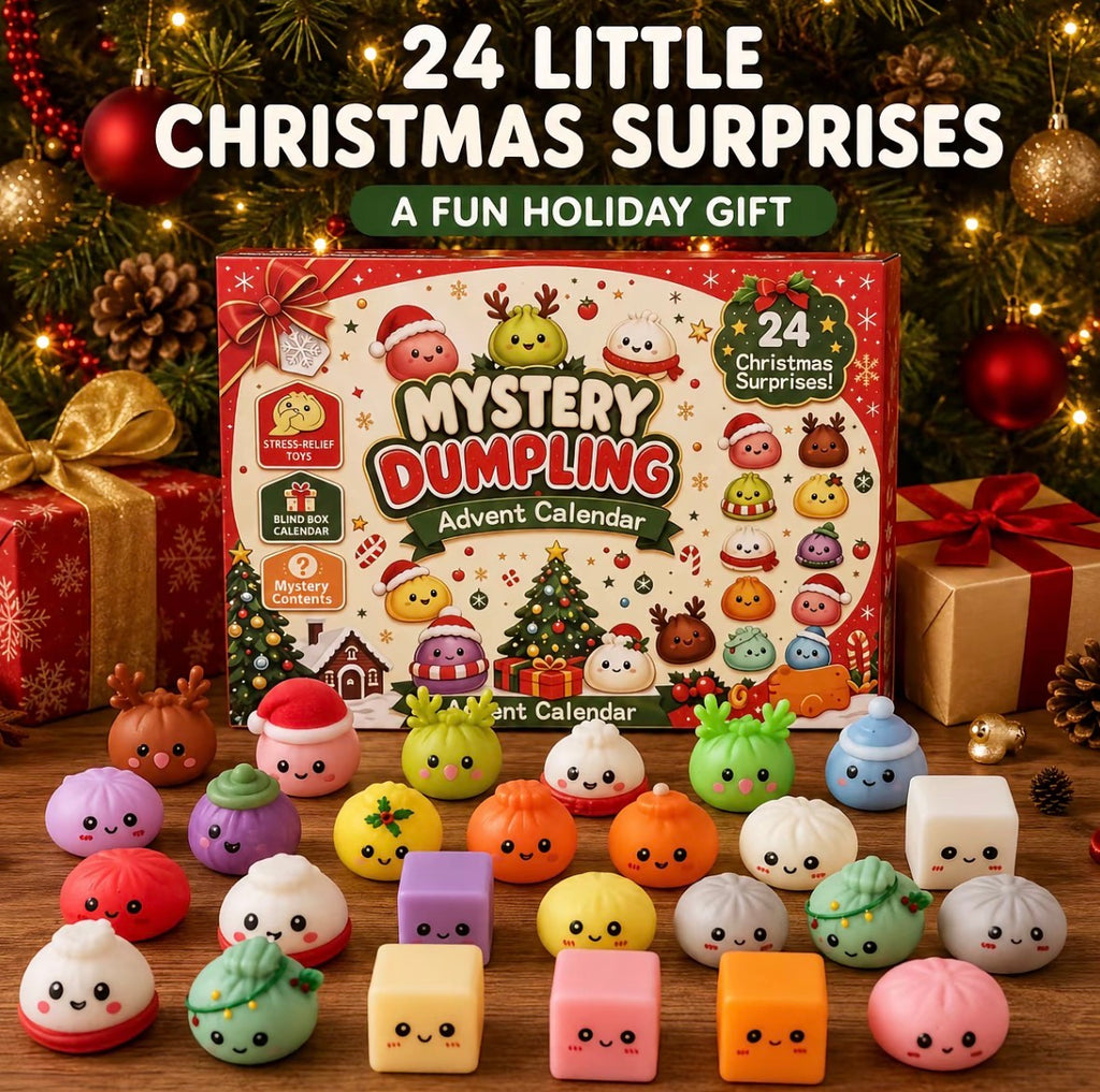 Christmas Squishy Advent Calendar 2026, Fidget Countdown Calendar
