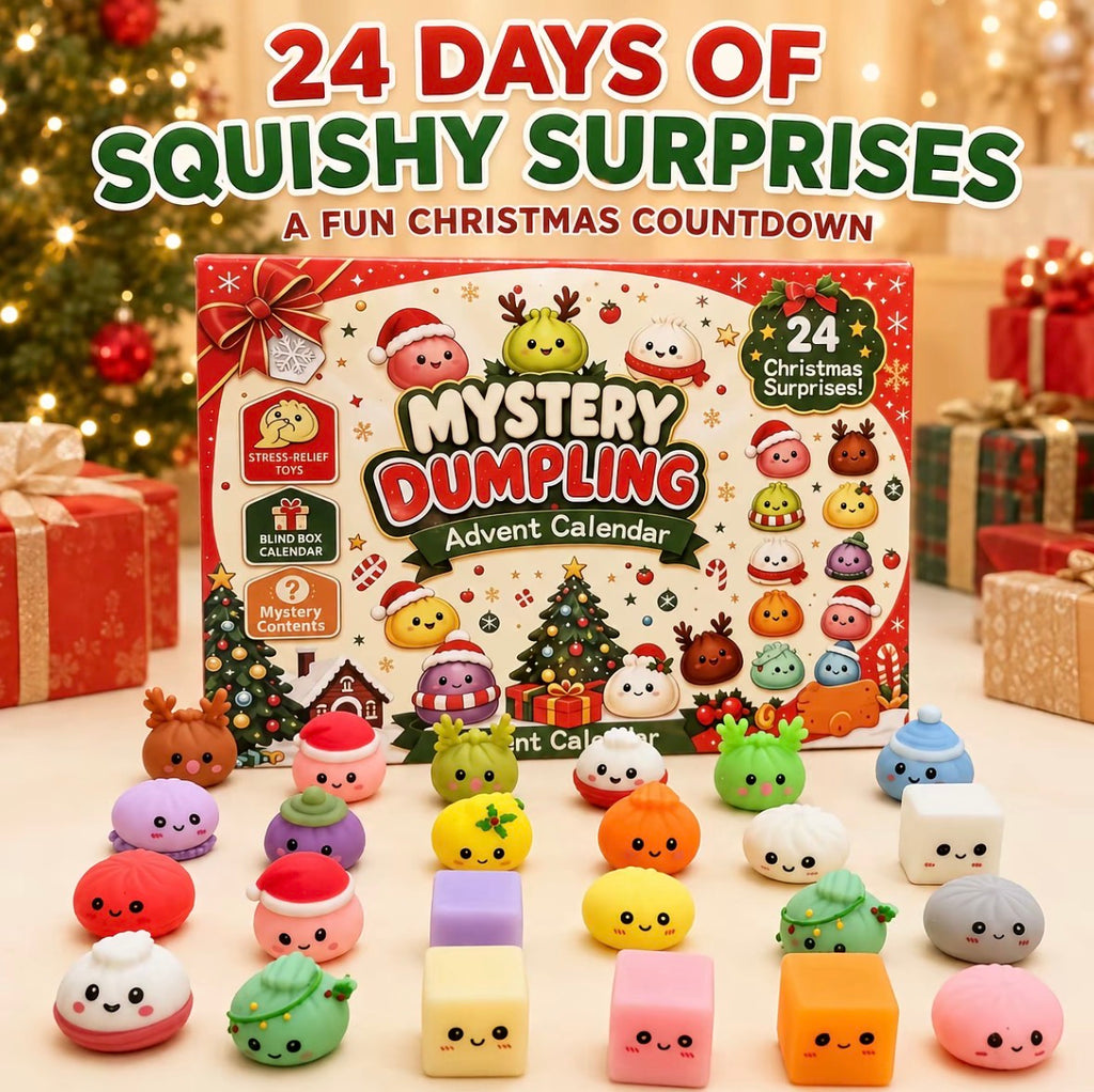 Christmas Squishy Advent Calendar 2026, Fidget Countdown Calendar