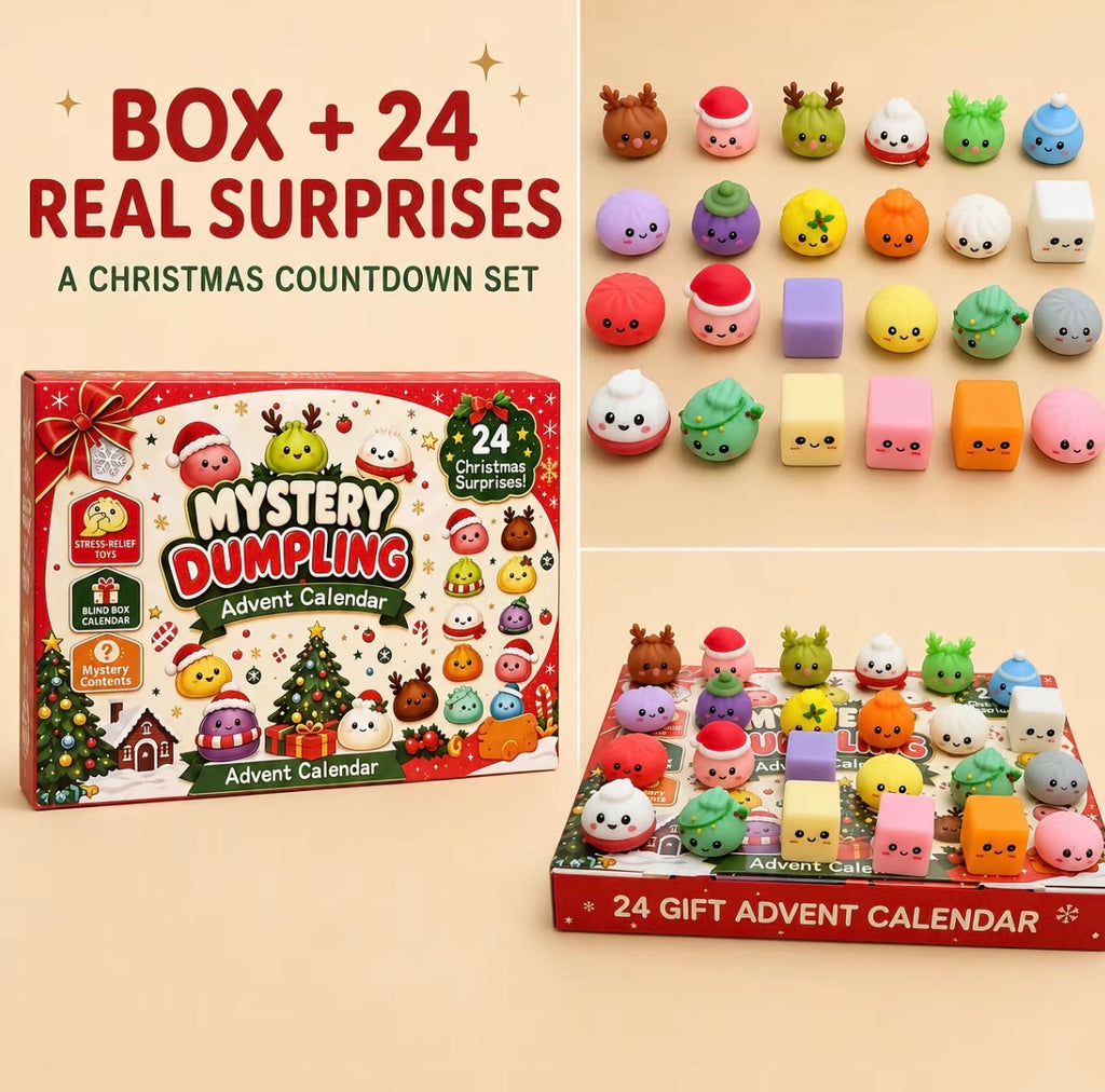 Christmas Squishy Advent Calendar 2026, Fidget Countdown Calendar